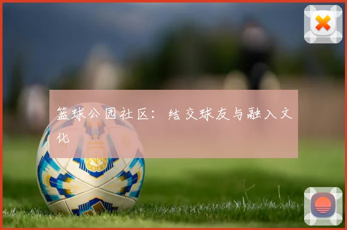 篮球公园社区：结交球友与融入文化
